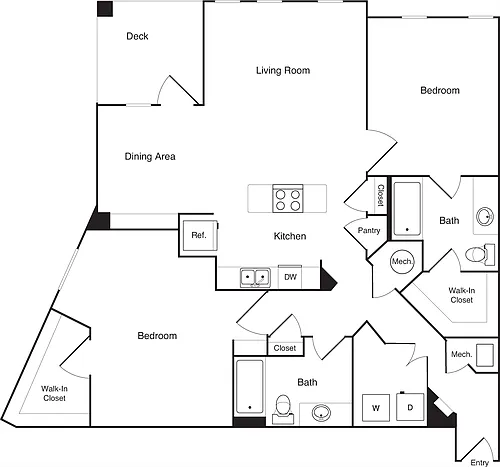Floor plan Snowmass
