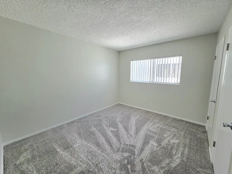 Brand New carpet in the bedroom.