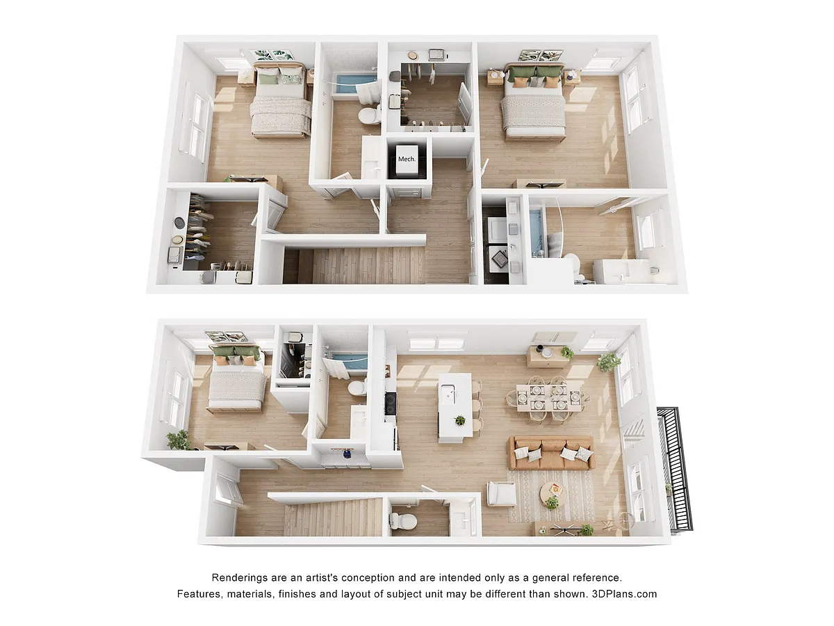 Floor plan The Marley