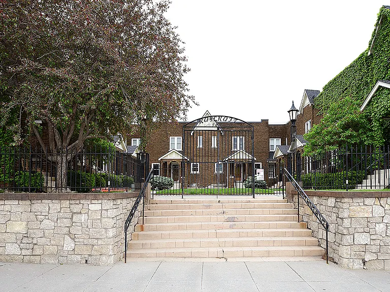 Front entrance from Underwood Ave.