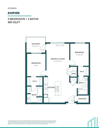 Floor plan PO104