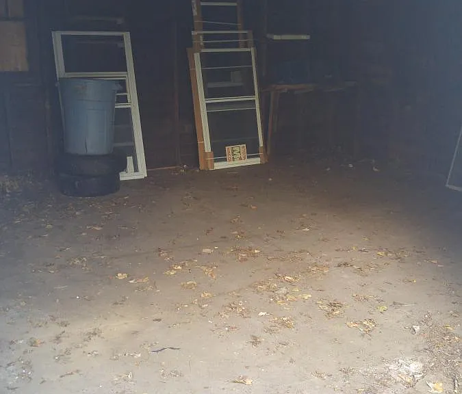 Inside of Garage