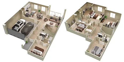 Floor plan Granada (5x3)