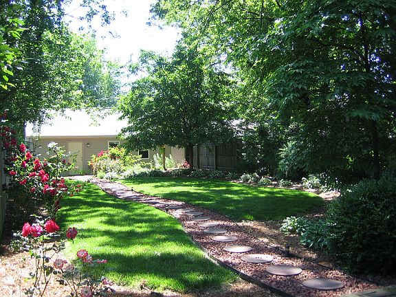 Back Yard Path to Garage