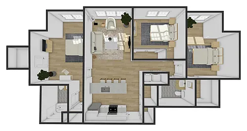 Floor plan The Duke