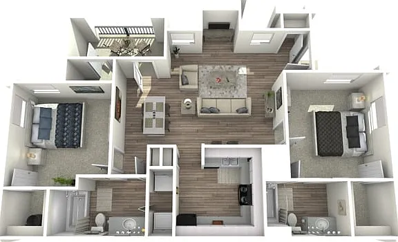 2 Bedroom Apartment | B1 2 Bedroom Apartment | B1