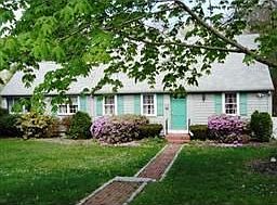 Front View With Brick Walkway