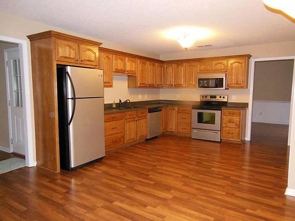 Large Kitchen with Stainless Steel Appliances