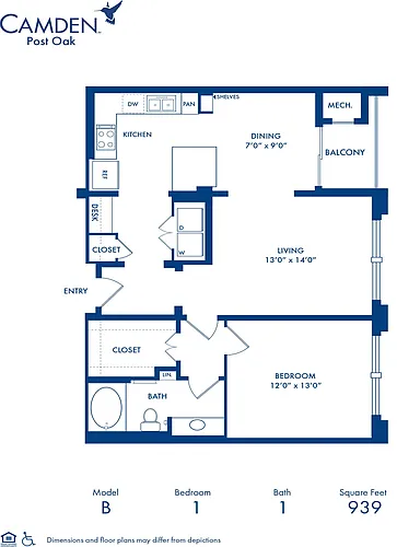 Floor plan B