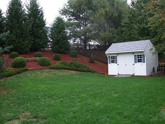 Private back yard