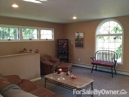 Fam room 20x16 opens to stone patio