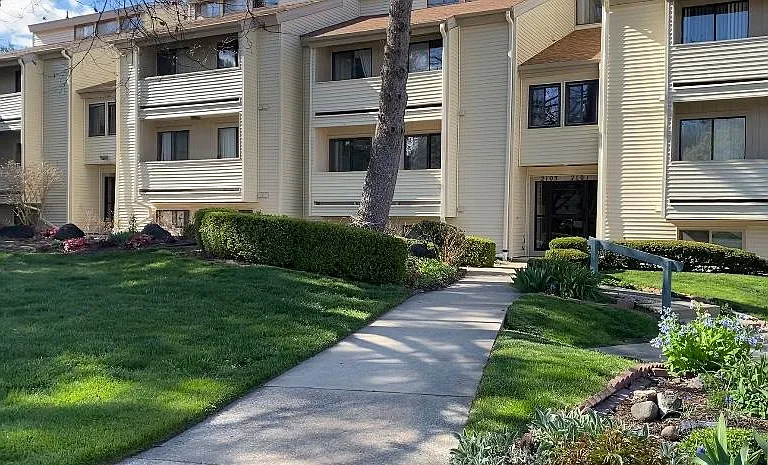 Walkway to your new home