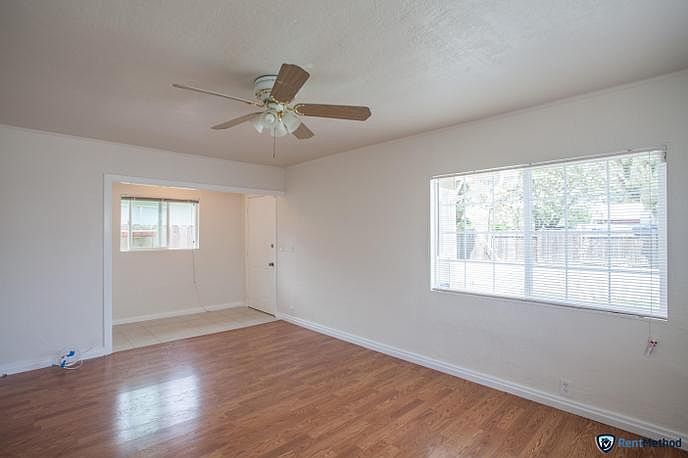 Living room and entry