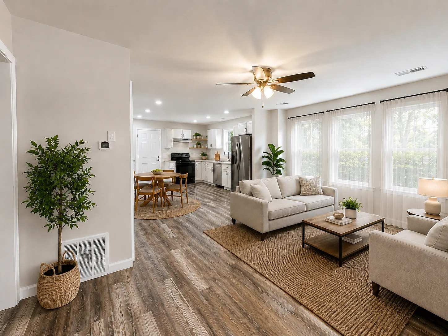 3 bed, 1.5 bath, 1300 sqft, $1,299 — Photo 2