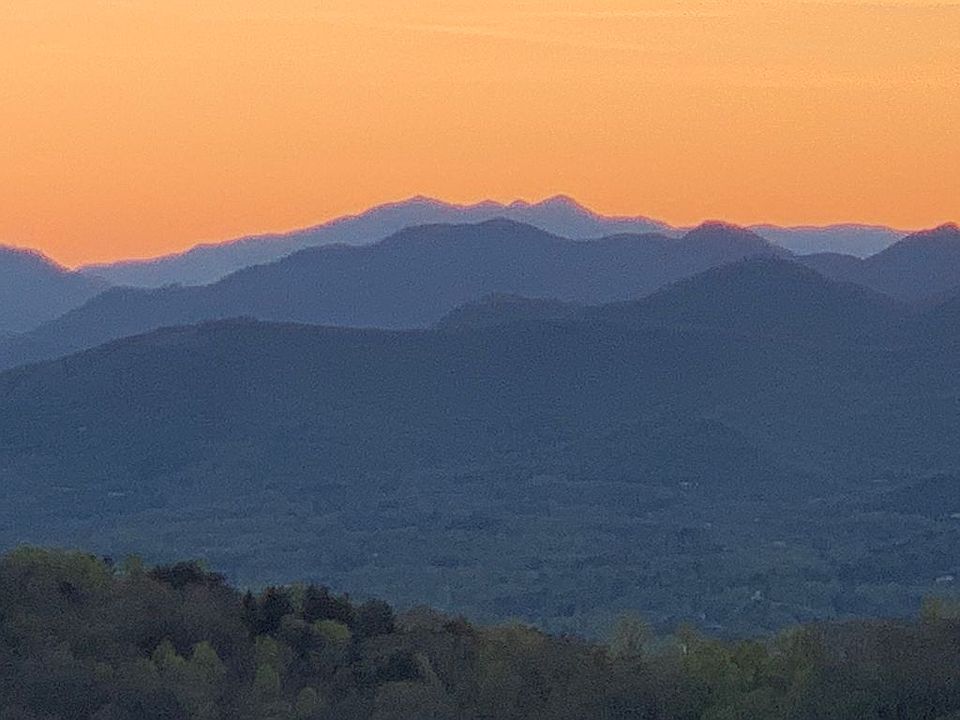 Sunset from the property