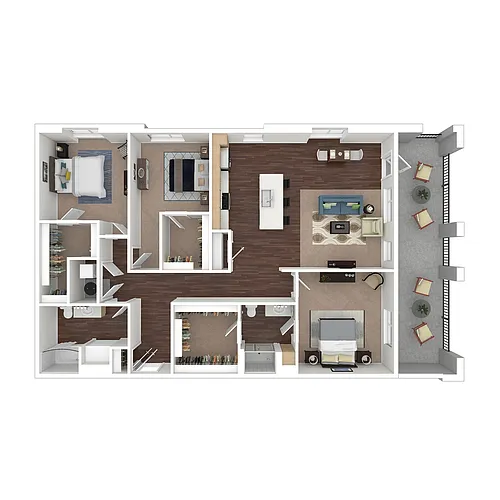 Floor plan C1