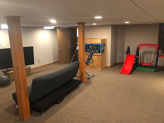 Main basement room