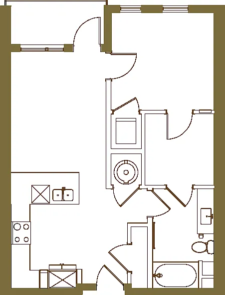 Floor plan 1A