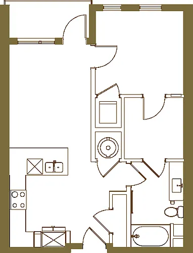 Floor plan 1A