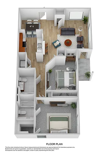 Floor plan The St. Charles