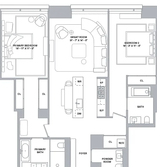 500 W 18th St #W11B — Photo 21