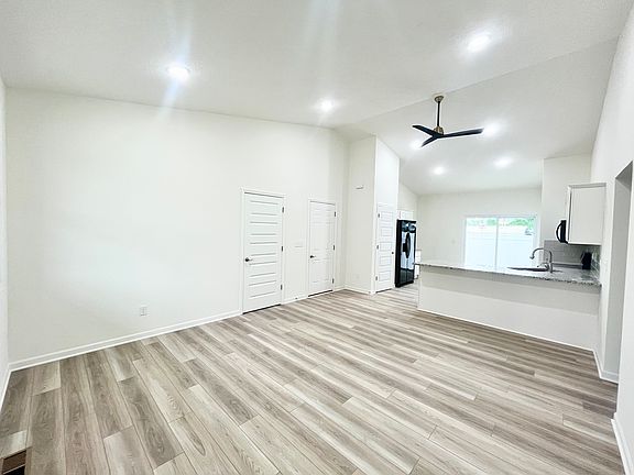 Open concept design with luxury ammenities