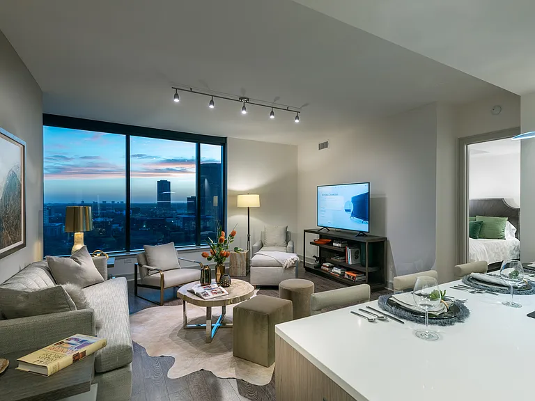 Open-concept floor plans