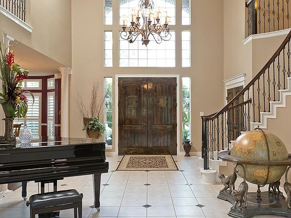 Beautiful Knotty Alder entry doors were installed in September 2012.