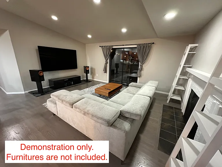 Living room demonstration only. Furnitures are not inlcuded.