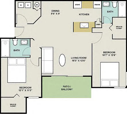 Floor plan THE JAGUAR