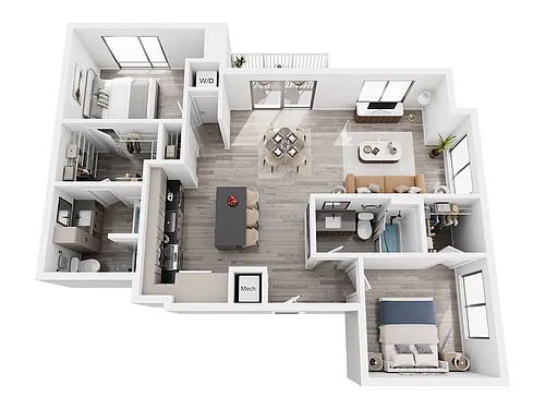 Floor plan B4
