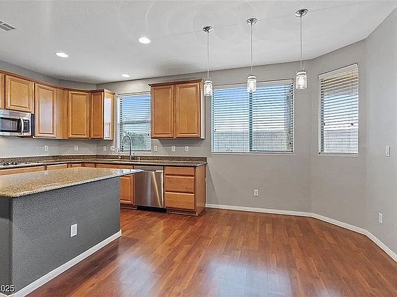 Kitchen and back yard view
