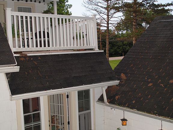 Second floor balcony