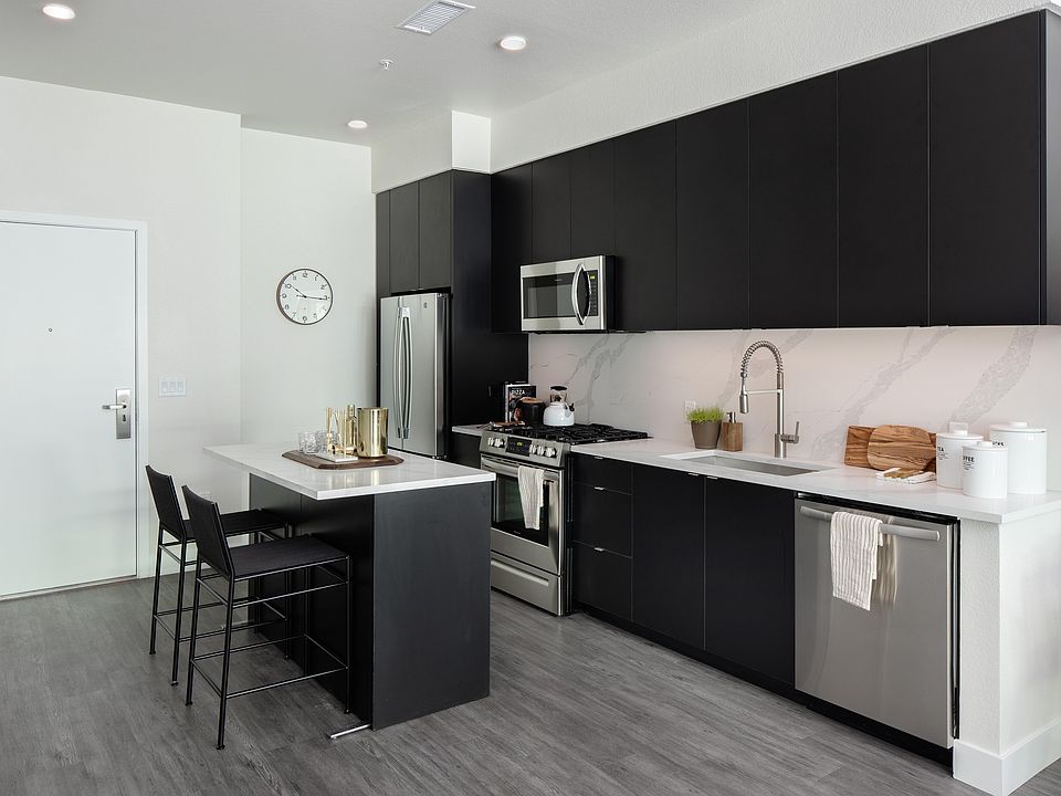 Kitchen island for added storage and seating