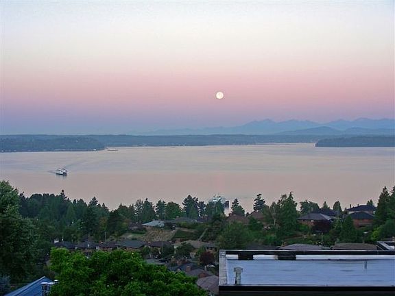 Watch the Sun or even the moon set over the Mtns