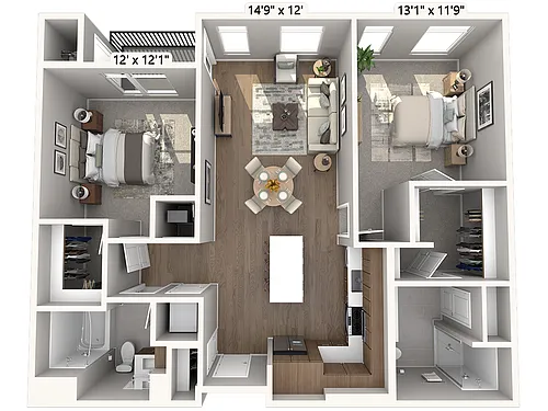 Floor plan B03