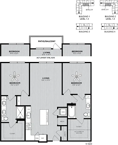 Floor plan B2a
