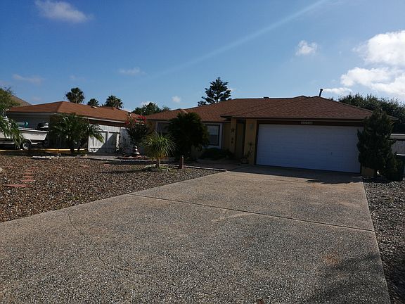 Large driveway. 