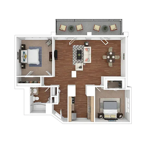 Floor plan Overton