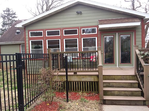Back porch off sunroom