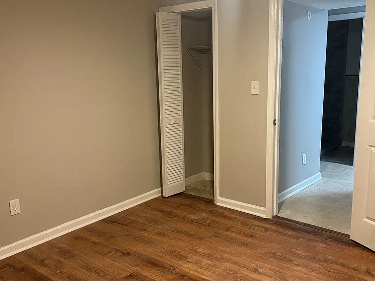 Closet of second bedroom