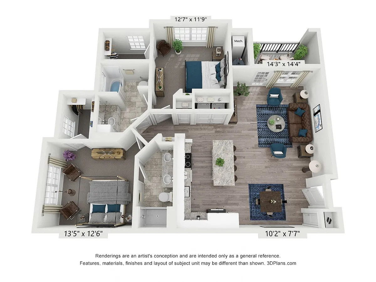 Floor plan Creswell