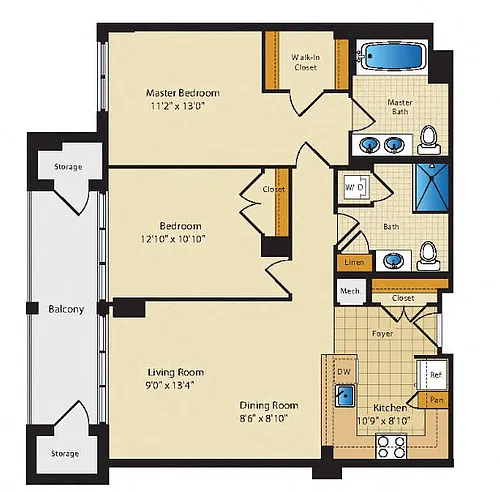Floor plan Palermo