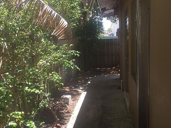 Back courtyard