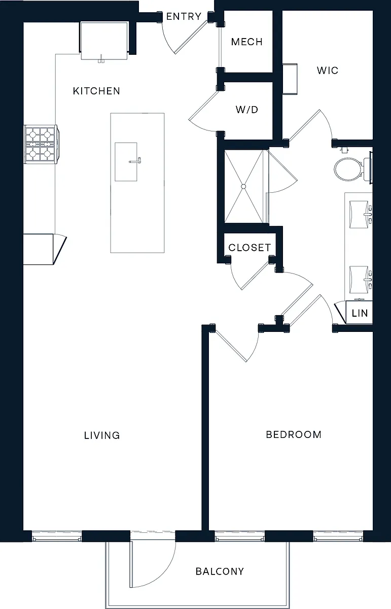 Floor plan A1L