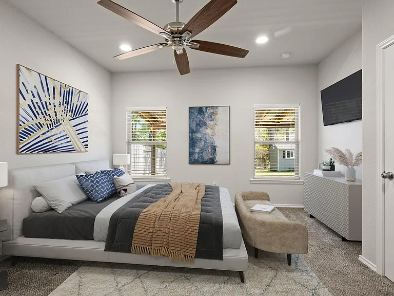 VIRTUALLY STAGED MASTER RETREAT!!