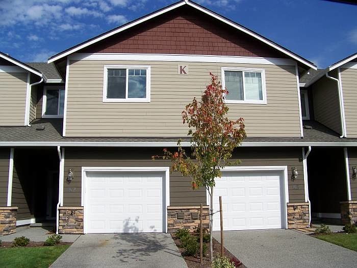 House front on right