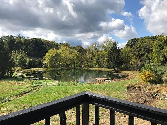 Summer view of Pond from Deck