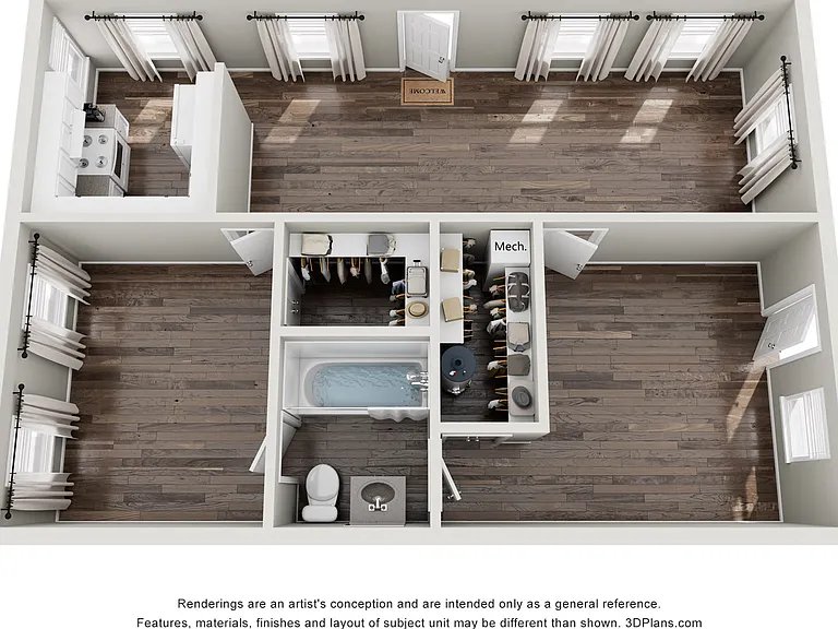 Live Oak 3D Unfurnished Live Oak 3D Unfurnished