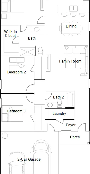 Idlewood Plan 1,411 sq ft
